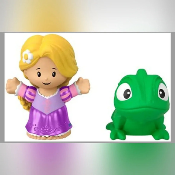 Little People Disney Princess Fisher Price Rapunzel and Pascal - Picture 1 of 2